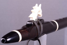 African Blackwood  Native American Flute, Minor, Mid G-4, #J28A